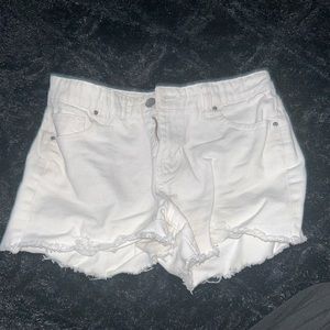 forever 21 white jean shorts kids